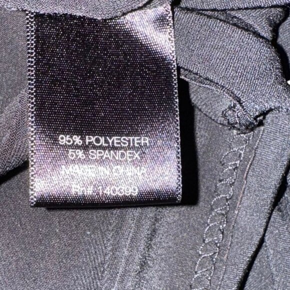 Norma Kamali Kamalikulture Long Sleeve Shirred Waist Dress black size Medium - Picture 9 of 10